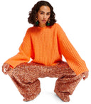 Essentiel Antwerp Egypt Orange Crewneck Jumper