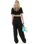 Essentiel Antwerp Employee Orange Wide Leg Trousers