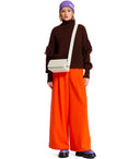 Essentiel Antwerp Employee Orange Wide Leg Trousers