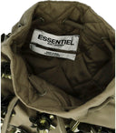 Essentiel Antwerp codificata Kaki Green Bucket Bag