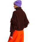 Essentiel Antwerp Extravaganza Orange Turtleneck Jumper