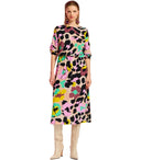 Essentiel Antwerp Exultant Multicolored Midi Dress