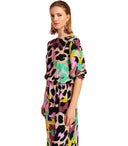Essentiel Antwerp Exultant Multicolored Midi Dress