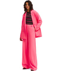 Essentiel Antwerp Fall Pink Wide Leg Trousers