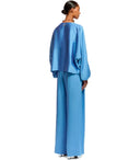 Essentiel Antwerp Fault Light Blue Wide Leg Trousers