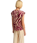 Essentiel Antwerp Feebee Burgundy Top