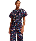 Essentiel Antwerp Fooi Navy Blue Top