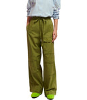 Essentiel Antwerp Fopy Khaki Green Cargo Trousers