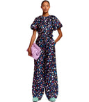 Essentiel Antwerp Frankrijk Navy Blue Wide Leg Trousers