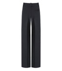 Essentiel Antwerp Ghoul Black Wide Leg Trousers