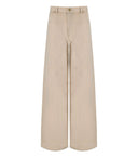 Essentiel Antwerp Ginormous Ecru Wide Jam Let Pants