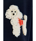 Essentiel Antwerp Goggy Navy Blue Sweatshirt