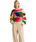 Essentiel Antwerp Gradtion Multicolore Crewneck Jumper