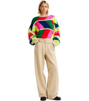 Essentiel Antwerp Gradtion Multicolore Crewneck Jumper