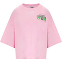 Essentiel Antwerpen Hadio Pink T -skjorte