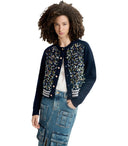 Essentiel Antwerpen Halter Dark Blue Cardigan