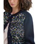 Essentiel Antwerpen Halter Dark Blue Cardigan
