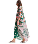 Essentiel Antwerp Hansas Multicolored Kaftan Dress