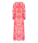 Essentiel Antwerp Hardware Pink Floral Long Dress
