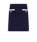 Essentiel Antwerp Harket falda azul oscura