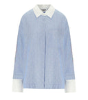 Essentiel Antwerp Harkle High Blue Shirt