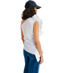 Essentiel Antwerpen Haven White Asymmetric Top