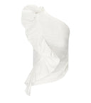 Essentiel Antwerpen Haven White Asymmetric Top