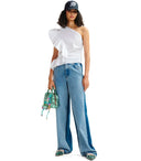 Essentiel Antwerpen Haven White Asymmetric Top