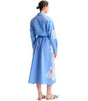 Essentiel Antwerp Haze Light Blue Shirt Dress