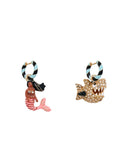 Essentiel Antwerp Hermaid Multicolor Boucles d'oreilles