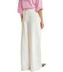 Essentiel Antwerp Hevig White Wide Leg Trousers