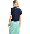 Essentiel Antwerp Hight Blue Knitted Polo Shirt