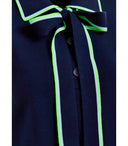 Essentiel Antwerp Hight Blue Knitted Polo Shirt