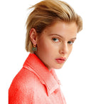 Essentiel Antwerp Hilda Boucles d'oreilles jaunes et roses