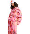 Essentiel Antwerp Hillinois Pink Striped Shirt