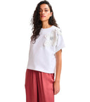 Essentiel Antwerp Hinoui White Sweatshirt