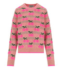 Essentiel Antwerp Hiroyal Pink Crewneck Jumper