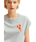 Essentiel Antwerp Hobster Grey T Shirt