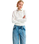 Essentiel Antwerp Hollandia White Cardigan