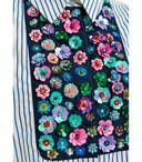Essentiel Antwerp Horleans White And Blue Shirt