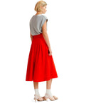 Essentiel Antwerpen Hosanna Red Midi Rock