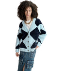 Essentiel Antwerpen wie hellblau Strickjacke