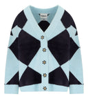 Essentiel Antwerpen wie hellblau Strickjacke