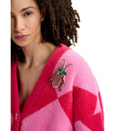 Essentiel antwerpen hvor rosa cardigan