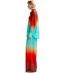 Essentiel Antwerp Hug Tie Dye Orange Trousers