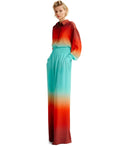 Essentiel Antwerp Hug Tie Dye Orange Trousers