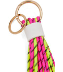 Essentiel Antwerp Hunfair Fuchsia And Yellow Keychain