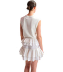 Essentiel Antwerpen Hupaul White Minirock
