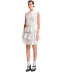 Essentiel Antwerpen Hupaul White Minirock