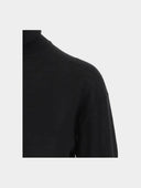 Saint Laurent Pull Col Roule Cachemire Laine